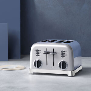 Toaster 4 Tranches Gris Perle